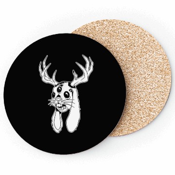 Discover Believe Jackalope Jackrabbit Lovers Coasters