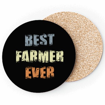 Discover Best Farmer Ever Coasters