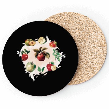 Discover Different Apple Varieties Realistic Apple Coasters