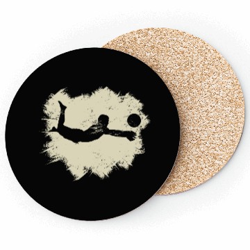 Discover Volleyball Beach Grunge Vintage Coasters