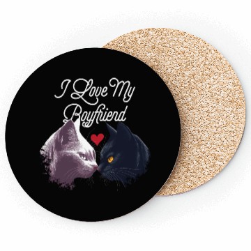 Discover I Love My Boyfriend Funny Valentines Day Humor Coasters