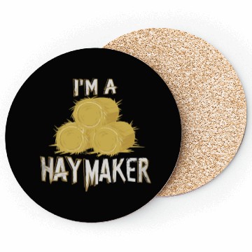 Discover Funny Hay Maker Farm Life Style for a Farmer Coasters