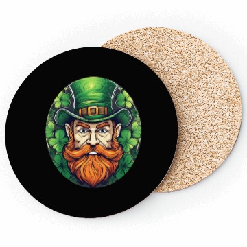Discover St. Patrick's Day Shamrock St Paddy's Day Leprecha Coasters