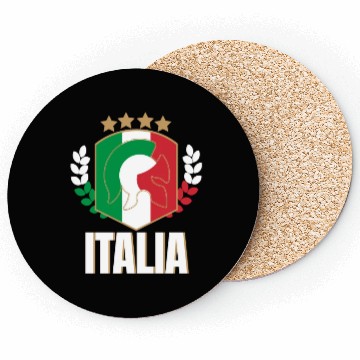 Discover Italia Italy Jersey soccer football championship Coasters