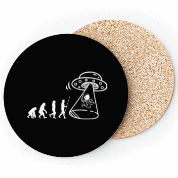 Discover Funny Alien Ufo Extraterrestrials Lover Gift Coasters