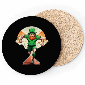 Discover St. Patrick's Day Shamrock St Paddy's Day Running Coasters