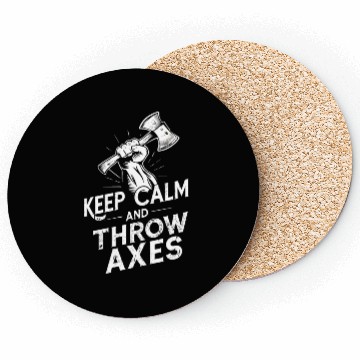 Discover Axe Throwing Enthusiasts Championship Precision Coasters