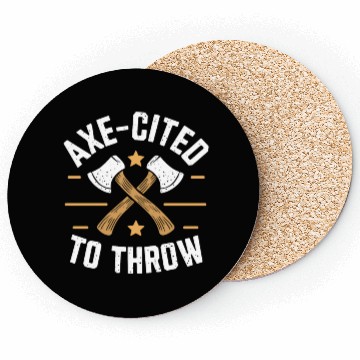 Discover Axe Throwing Enthusiasts Championship Precision Coasters