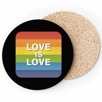 Discover LGBTQ Love is Love Coasters