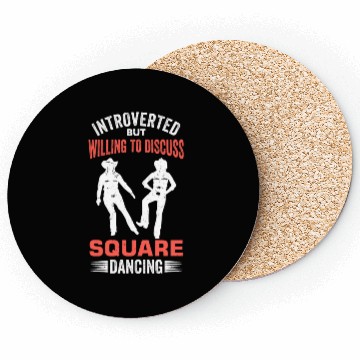 Discover Western Square Dancing Design for a Square Dancer Coasters