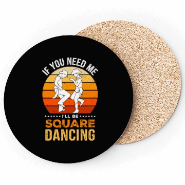 Discover Western Square Dancing Design for a Square Dancer Coasters