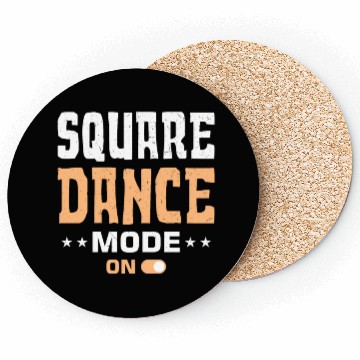 Discover Western Square Dancing Design for a Square Dancer Coasters