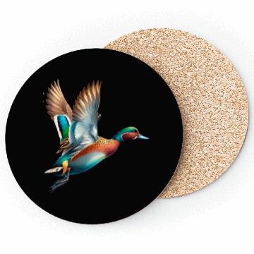 Discover Chestnut Teal in Flight Coasters