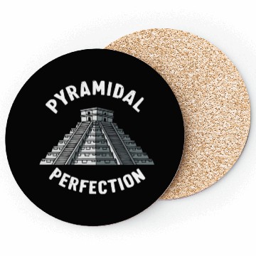 Discover Aztec Pyramid Mayan Indigenous Mexican Aztec Coasters