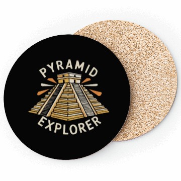 Discover Aztec Pyramid Mayan Indigenous Mexican Aztec Coasters