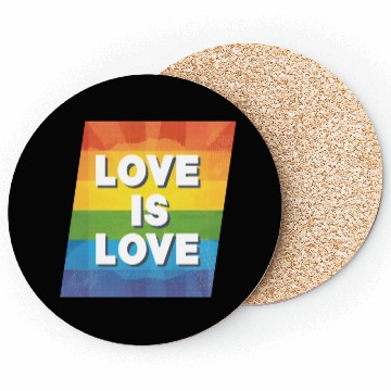 Discover LGBTQ Love is Love Coasters