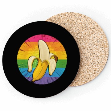 Discover LGBTQ Banana Coasters