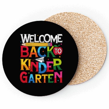 Discover Welcome Back To Kindergarten Coasters Funny Teachers