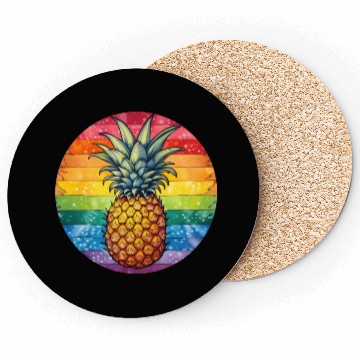 Discover LGBTQ Pineapple Coasters