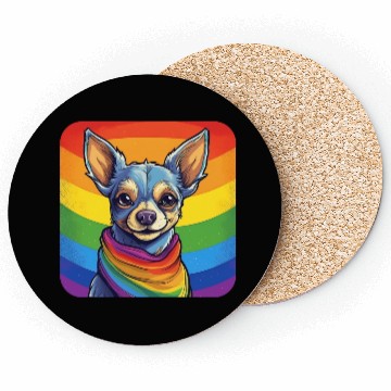 Discover LGBTQ Chihuahua Coasters