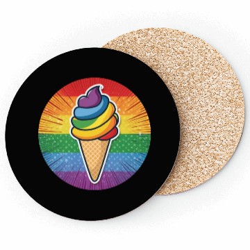 Discover LGBTQ Ice Cream Coasters