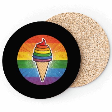 Discover LGBTQ Ice Cream Coasters
