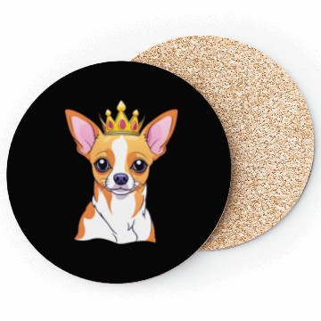 Discover "The crowned ones" - Chihuahua Coasters