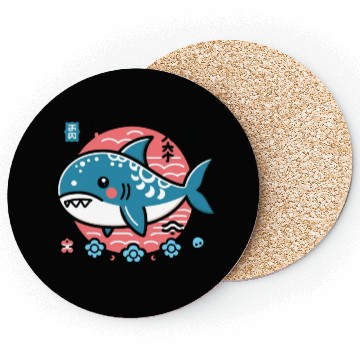Discover Sleek Shark Coasters