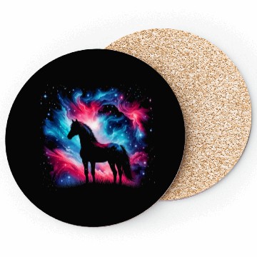 Discover Cool Galaxy Graphic Space Art Coasters