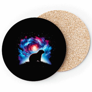 Discover Cool Prairie Galaxy Space Art Coasters