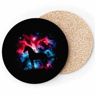 Discover Cool Galaxy Graphic Space Art Coasters