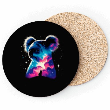 Discover Cool Galaxy Graphic Space Art Coasters