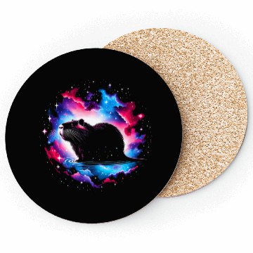 Discover Cool Galaxy Graphic Space Art Coasters