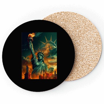 Discover Statue of Liberty in New York USA Coasters