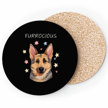 Discover Furrocious German Shepherd Coasters