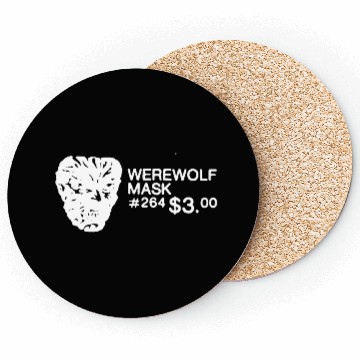 Discover WEREWOLF MASK - W Coasters