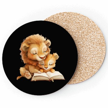 Discover Lion family. Coasters