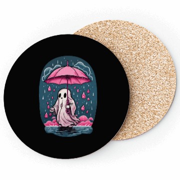 Discover Ghost Tattoo Drawing Coasters