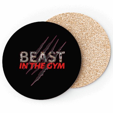 Discover BEAST IN THE GYM Coasters