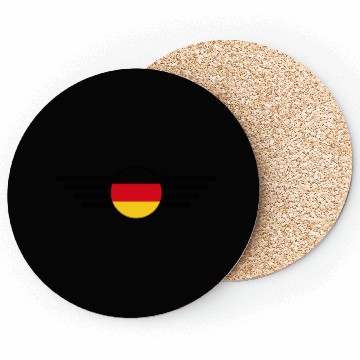Discover I love Germany, elegance style design Coasters