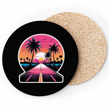 Discover Miami Driving on a lonely Road Coasters