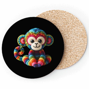 Discover Crochet monkey Coasters