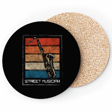 Discover Musician Street Creative Band Coasters