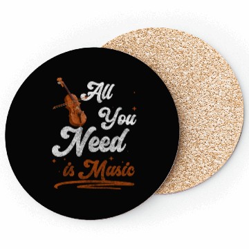 Discover Street Musician Town Musicians Donation Concert Coasters