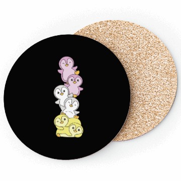 Discover Twink Flag Pride Lgbtq Cute Penguin Coasters