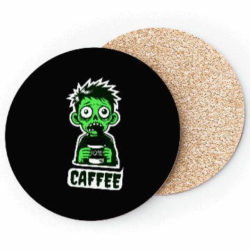 Discover Zombie Coffee Lovers Coasters