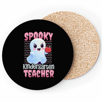 Discover Kindergarten Teacher Spooky Kindergarten Teacher Coasters