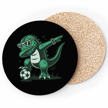 Discover green dinosaur Coasters