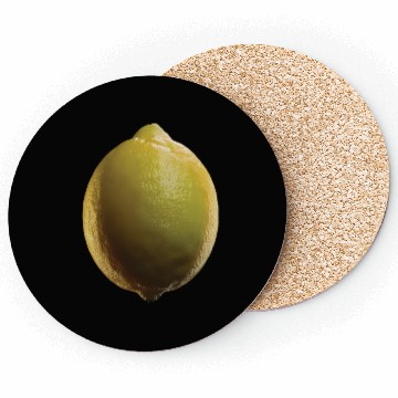 Discover Lemon Realistic Coasters