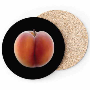 Discover Peach Realistic Coasters